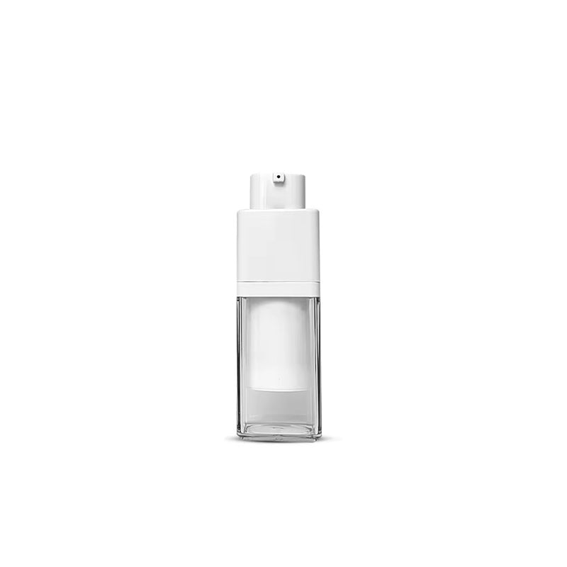 Square Rotation Plastic Airless Lotion Pump 15ML Bottle