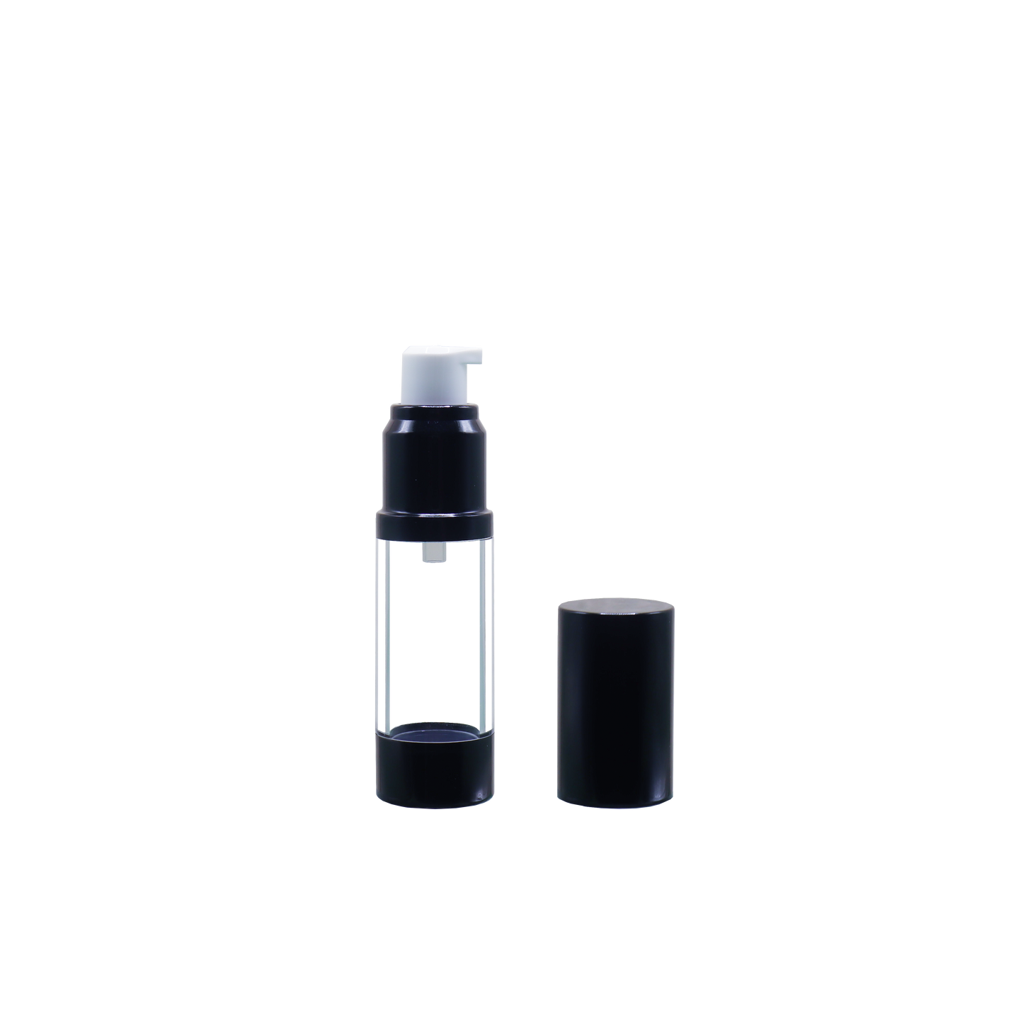 Plastic 15ml Airless Lotion Pump Bottle