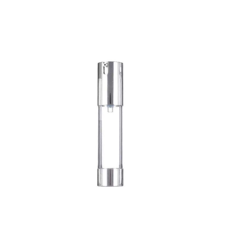 Gold Silver Airless Lotion Pump 20ML Plastic Bottle