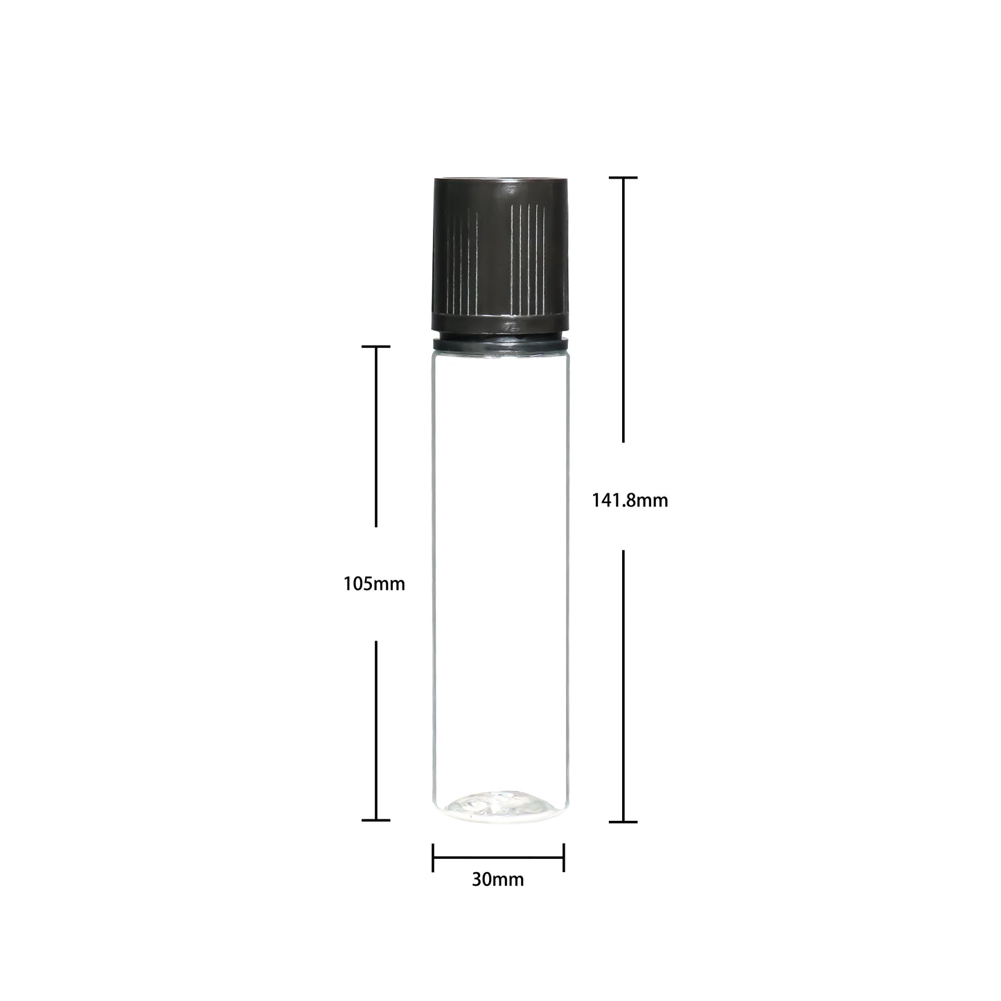 HDV3F-70ML PET plastic dropper E-liquid E-juice bottle