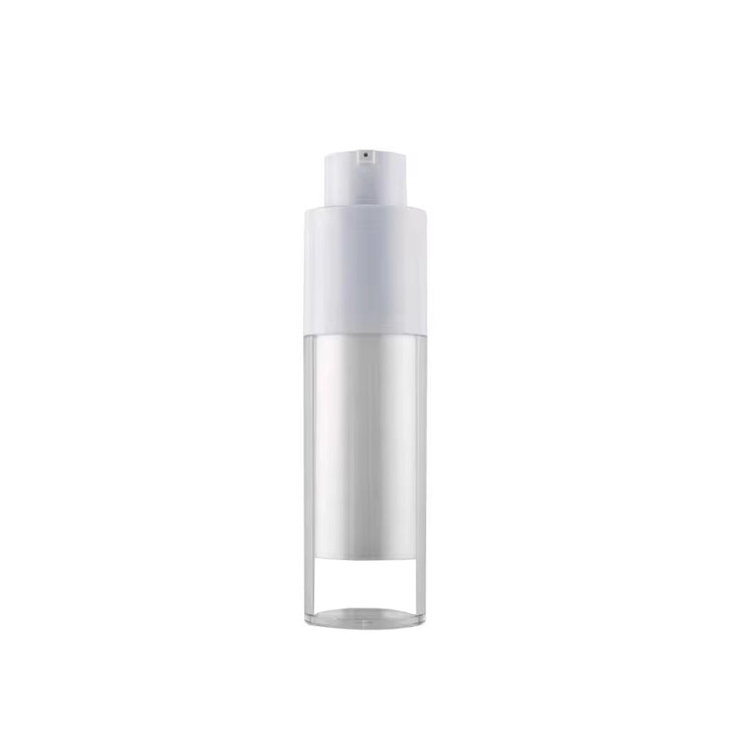 Round Rotation Plastic Airless Lotion Pump 30ML Bottle