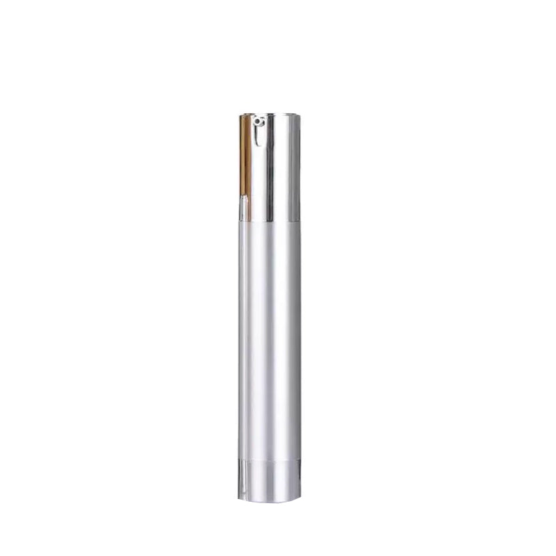 Gold Silver Airless Lotion Pump 30ML Plastic Bottle