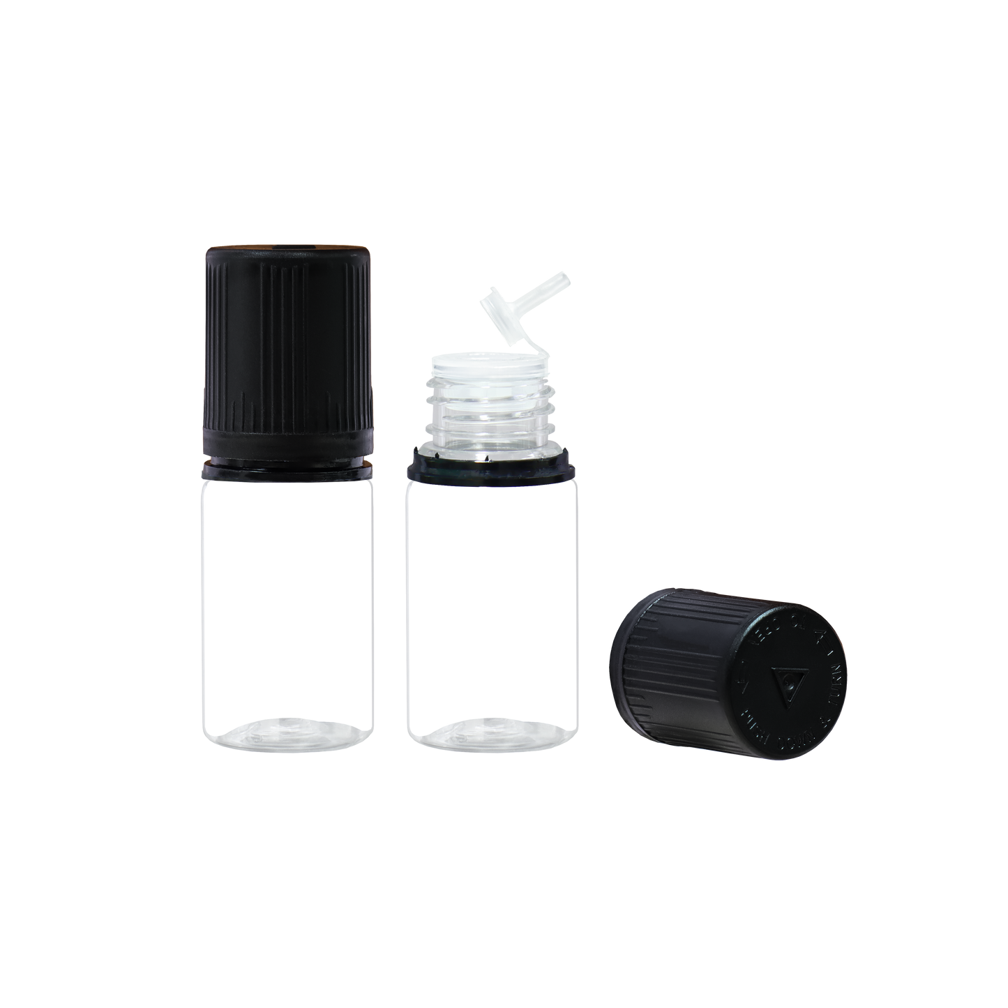 HIDY6F-30ML new flip tip plastic dropper E liquid bottle