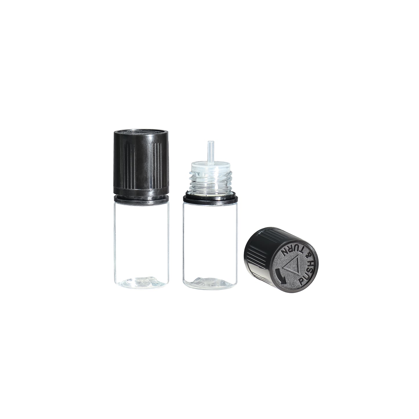 HDV3F-30ML PET plastic dropper E-liquid E-juice bottle