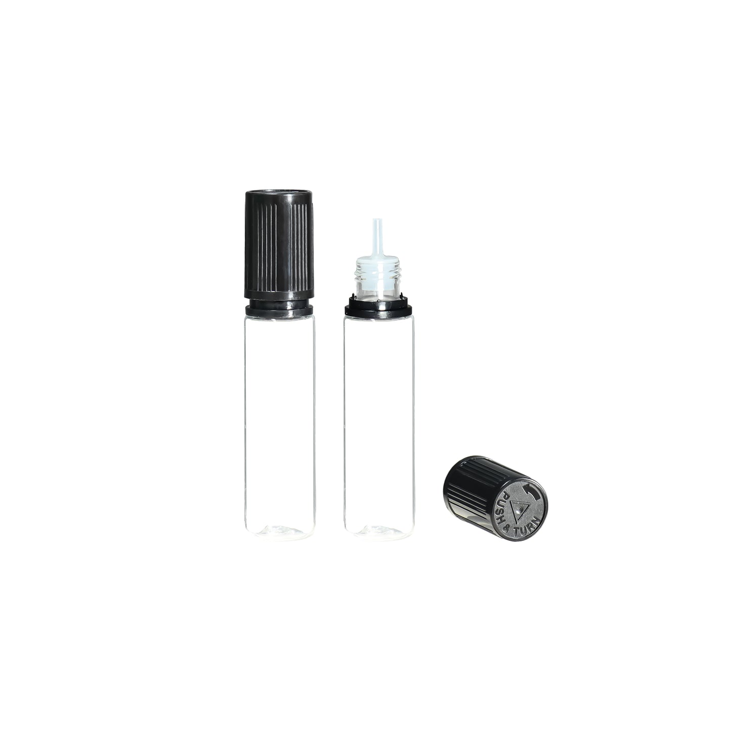HDV3FS-20ML PET plastic dropper E-liquid E-juice bottle
