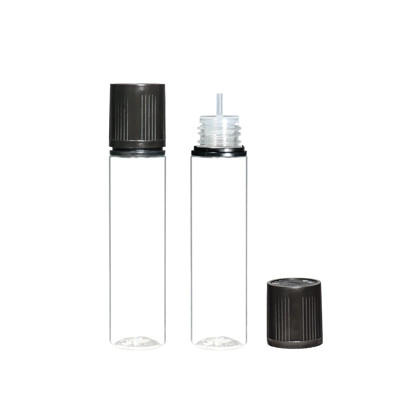 HDV3F-70ML PET plastic dropper E-liquid E-juice bottle