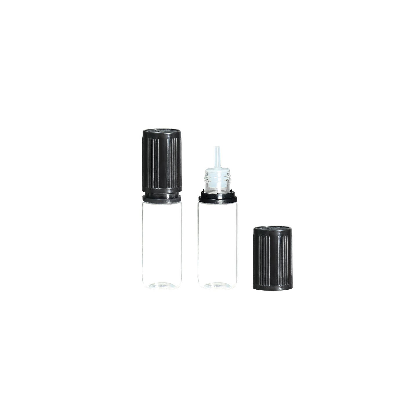 HDV3FS-15ML PET plastic dropper E-liquid E-juice bottle