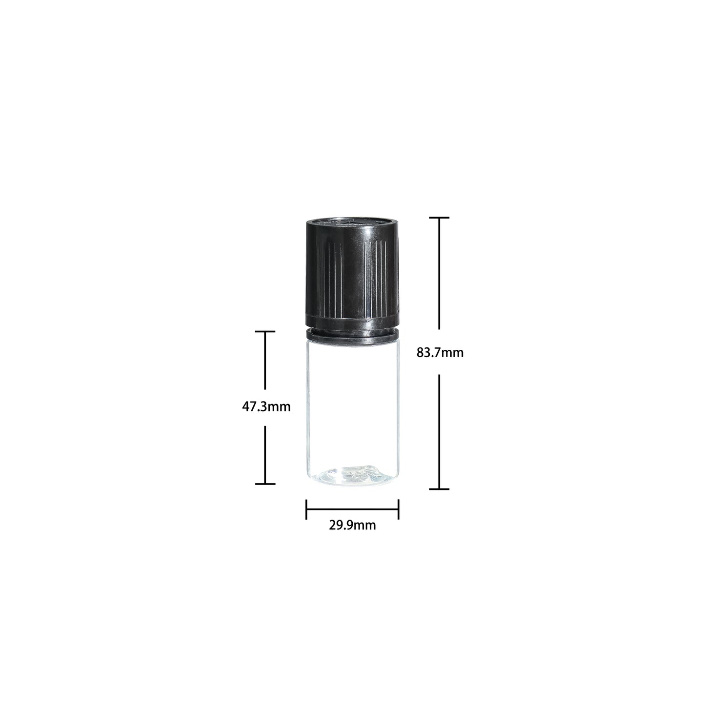 HDV3F-30ML PET plastic dropper E-liquid E-juice bottle