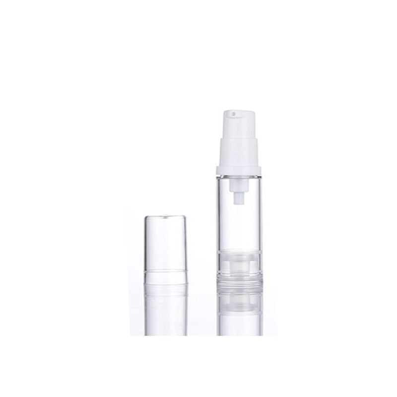 Mini Plastic Airless Lotion Pump 5ML Bottle