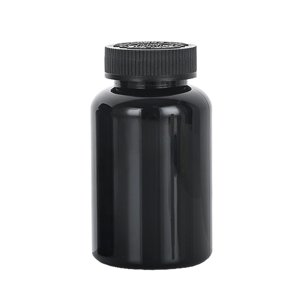 250ML Capsule Vitamin Pill Bottle With Child Proof Cap