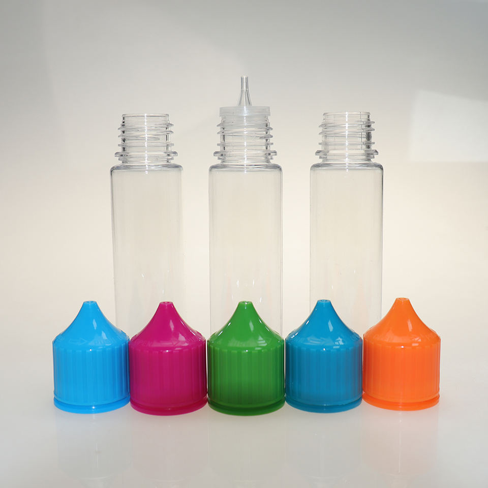 Fine High Volume 60Ml PCR empty soft Eliquid plastic bottle