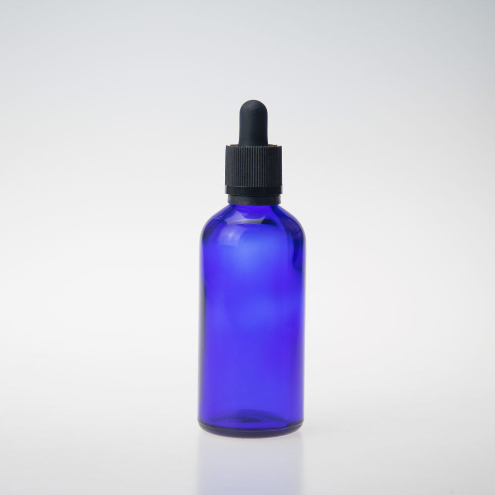 essential oil glass dropper bottle 100ml amber blue and green glass bottles