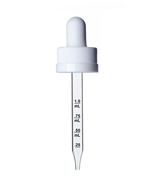 HDBGB-SD Child Proof Capable Graduated Dropper Caps