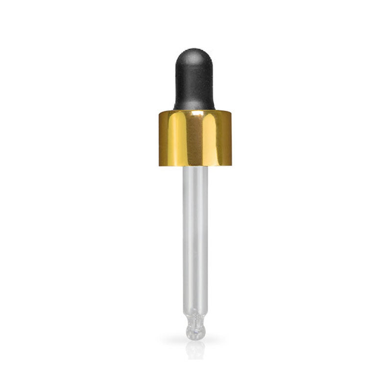 HDGB-CTD Black Glass Bullnose Dropper Cap