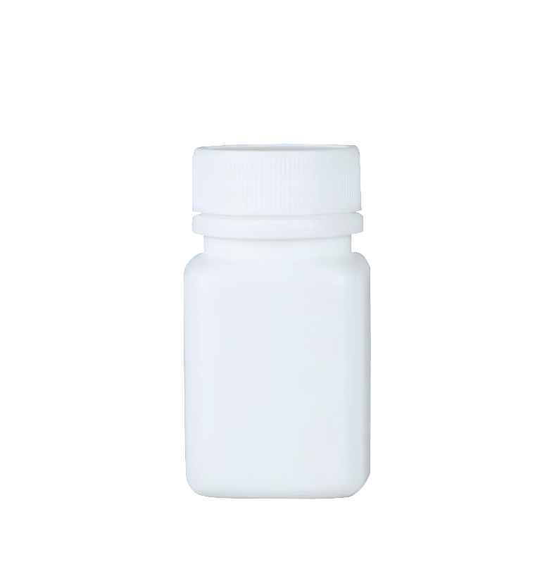 30ML Square Shape Child Proof Cap Pill Container