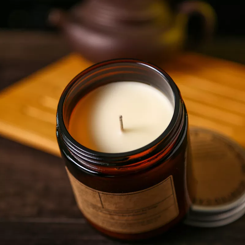 domed hot lantern pearl home natural amber containers labels christmas retro mug straight glossy candle jar