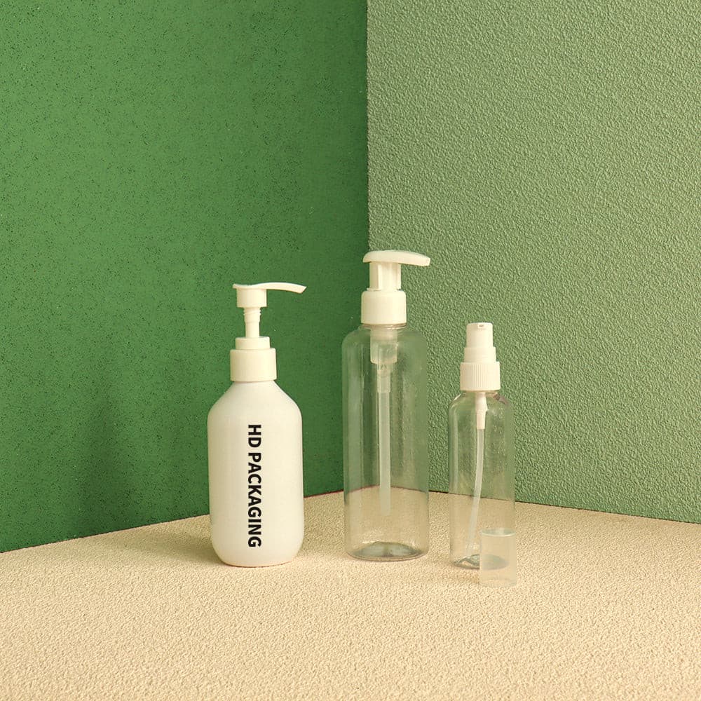 alcohol 30ml 50ml 100ml plastic pet mist frosted white color spray plastic 100ml cosmetic bottle