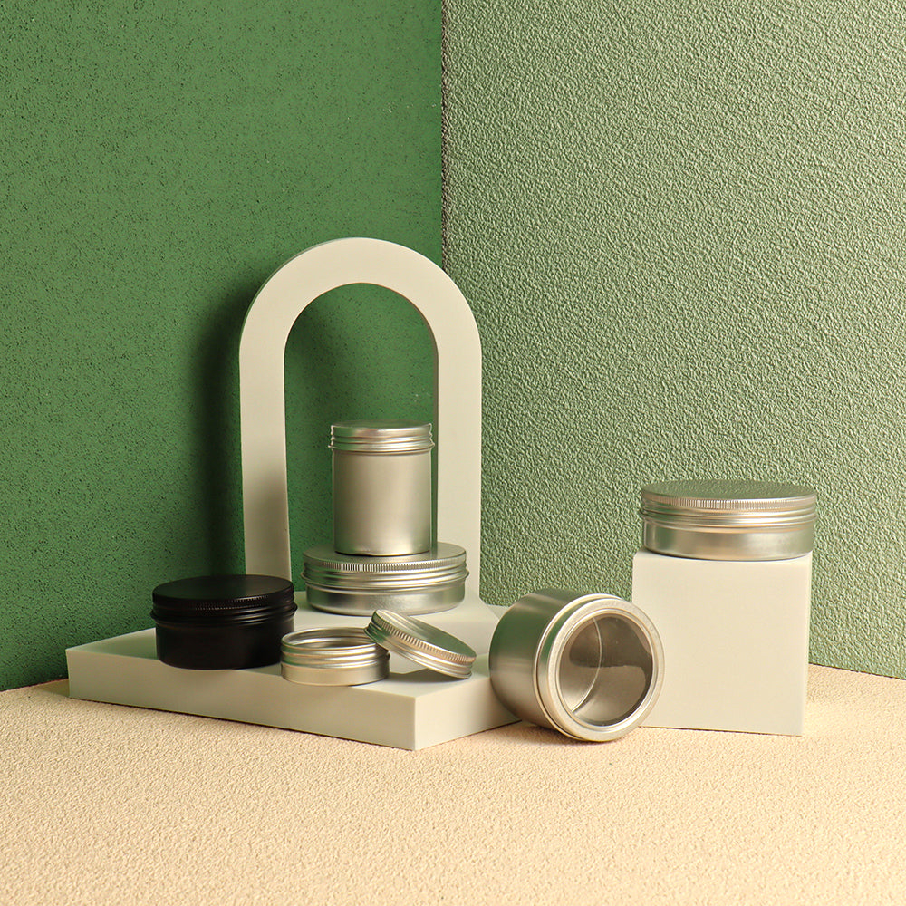 diy scented soy wax candles making kit supplies in tins with lids 8oz cans for candles containers