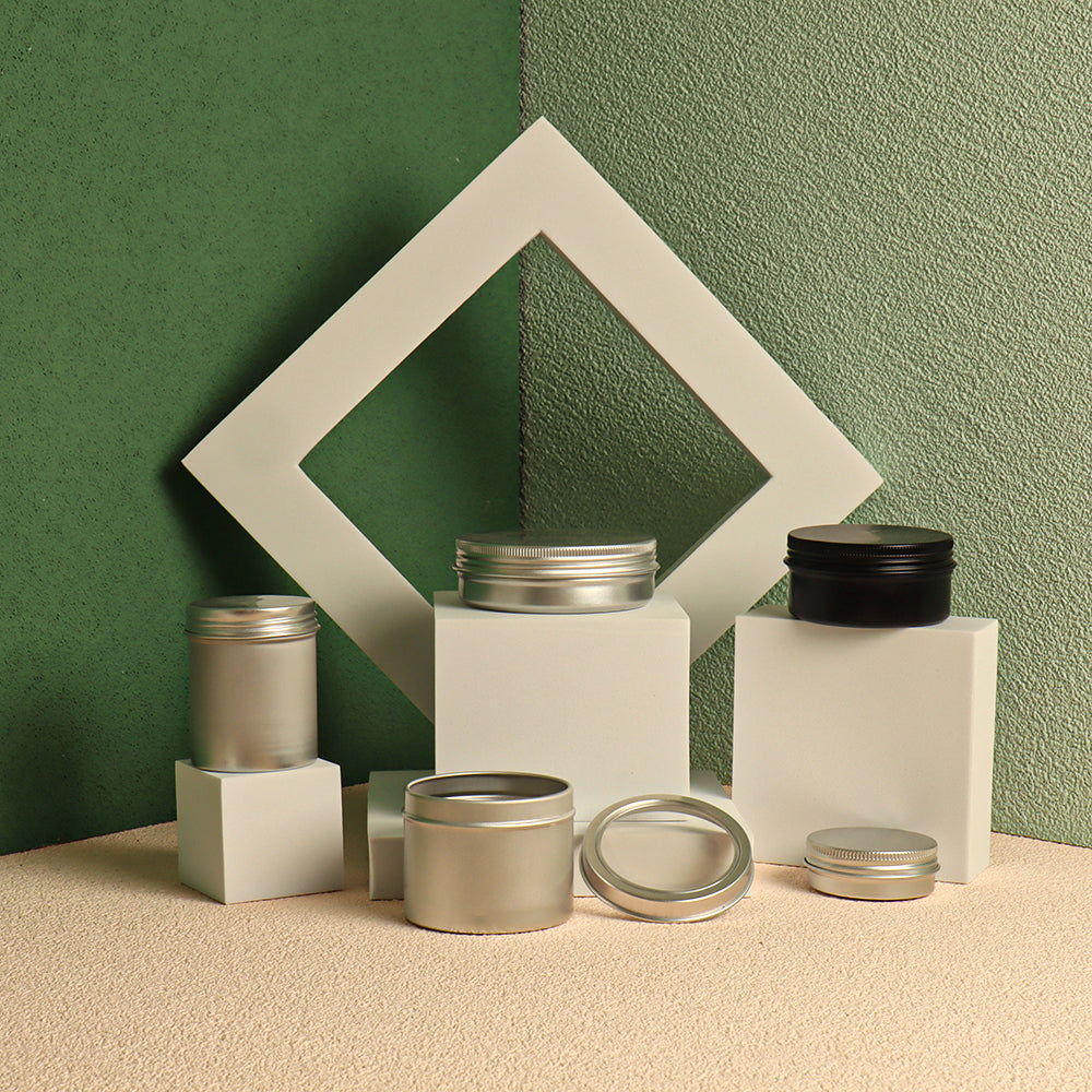 diy scented soy wax candles making kit supplies in tins with lids 8oz cans for candles containers
