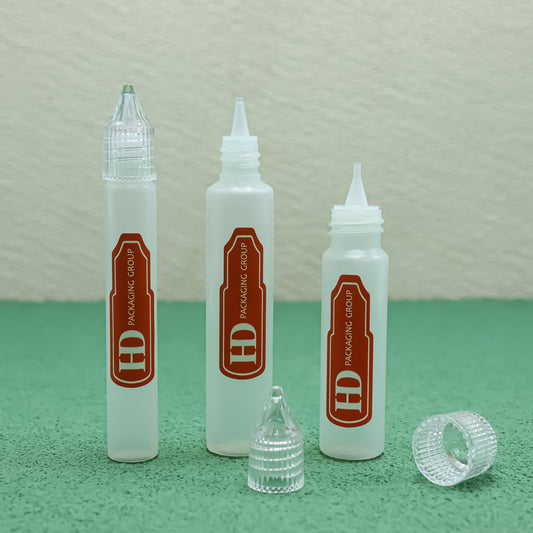 Multi-purpose cosmetic medical laboratory pigment glue and other 15ml 20ml 30ml PE mini bottle