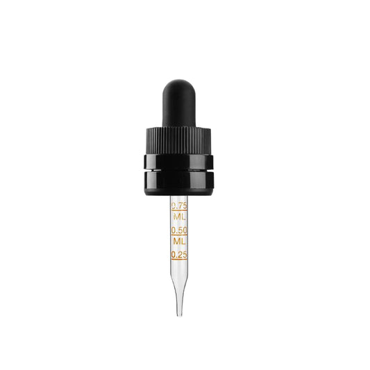 HDBGB-CD Child Proof Tamper Evident Plastic Dropper Cap