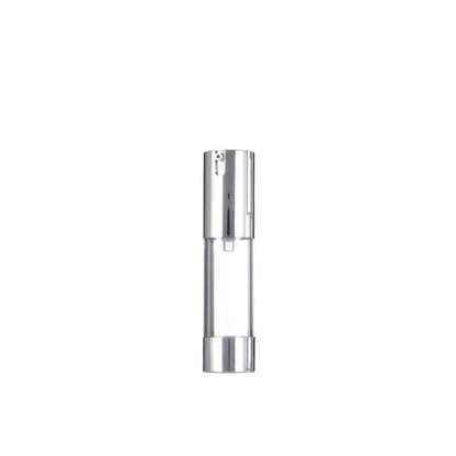 Gold Silver Airless Lotion Pump 15ML Plastic Bottle