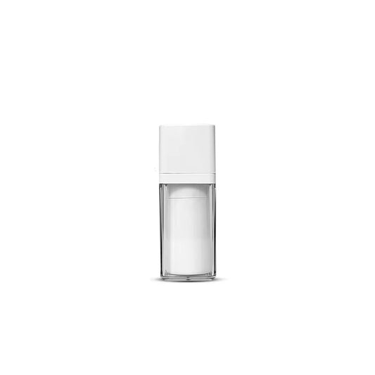 Square Rotation Plastic Airless Lotion Pump 15ML Bottle