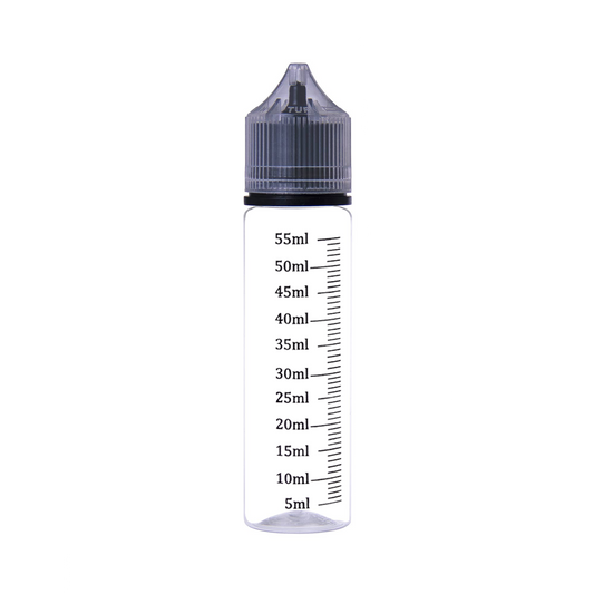 HDV3-60ML Screen Printing PET plastic dropper E-liquid E-juice bottle