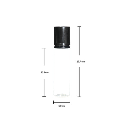 HDV3F-60ML PET plastic dropper E-liquid E-juice bottle