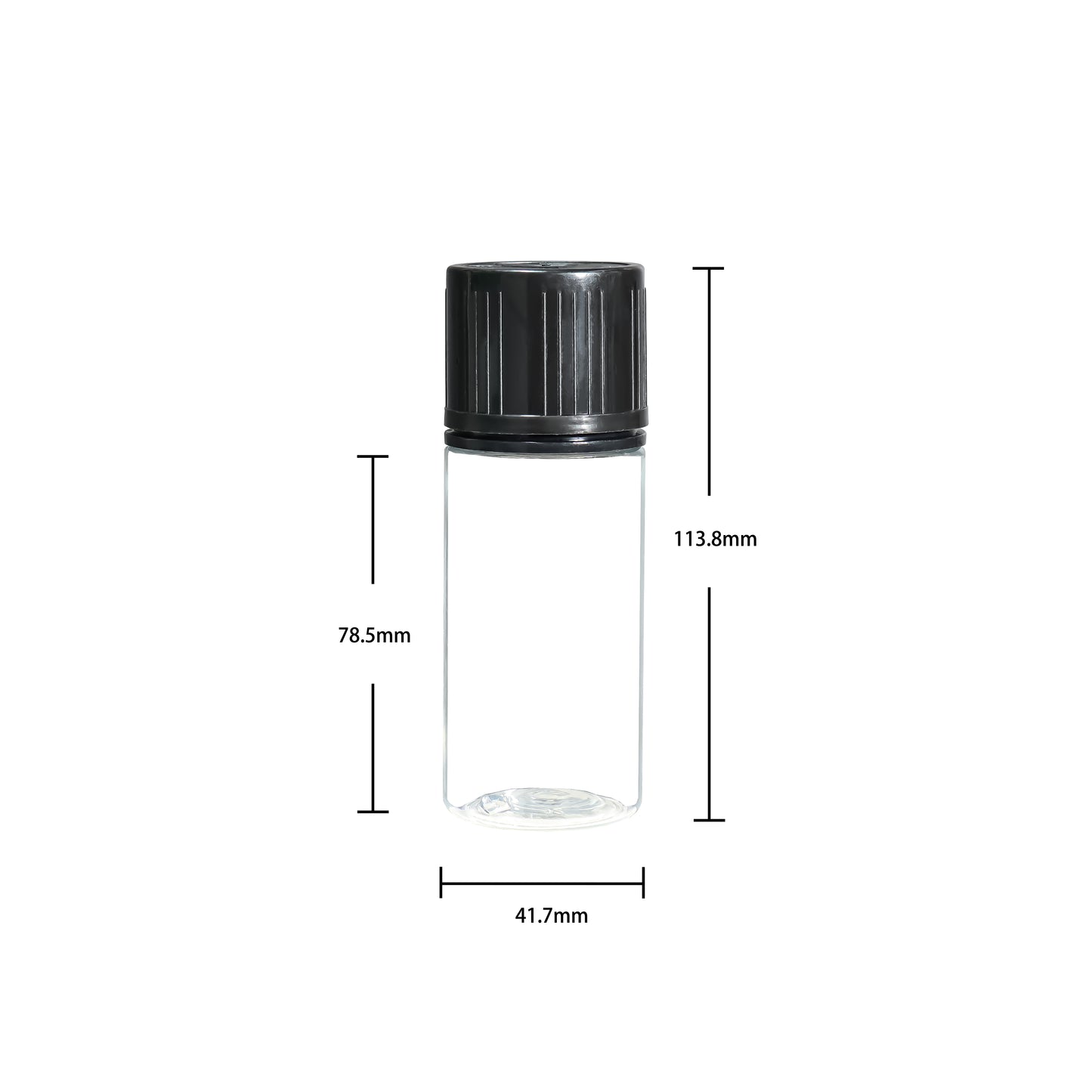 HDV3FM-100ML PET plastic dropper E-liquid E-juice bottle