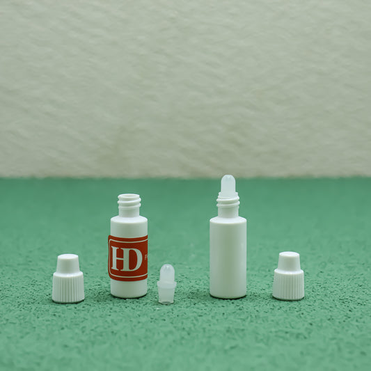 Multi-purpose cosmetic 2 ml white PE mini bottle for medical laboratory, etc