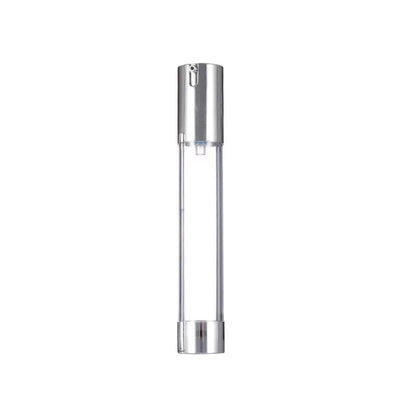 Gold Silver Airless Lotion Pump 30ML Plastic Bottle
