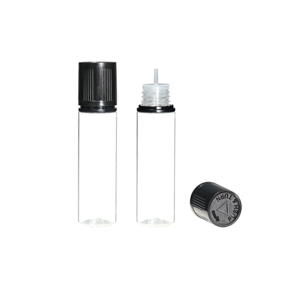 HDV3F-60ML PET plastic dropper E-liquid E-juice bottle