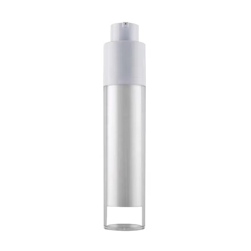 Round Rotation Plastic Airless Lotion Pump 50ML Bottle