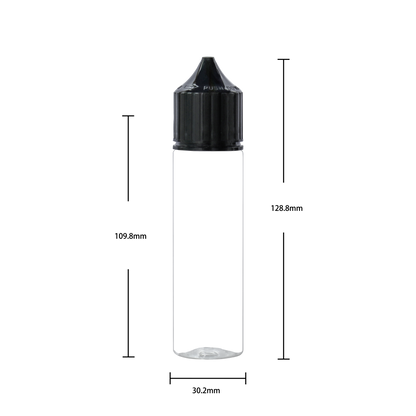 HIDY6-60ML new flip tip plastic dropper E liquid bottle