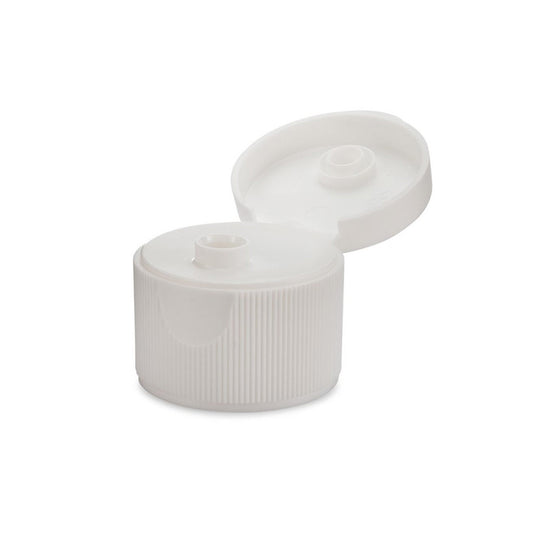 Plastic Ribbed Flip Top Caps