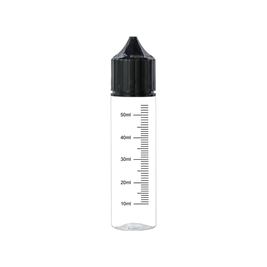 HIDY6-60ML new flip tip plastic dropper Screen Printing E liquid bottle