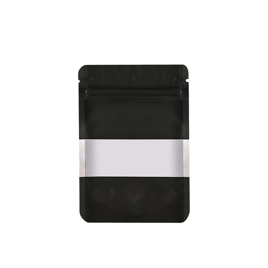 Smell Proof Mylar Resealable Bags with Clear Window