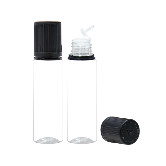 HIDY6F-75ML new flip tip plastic dropper E liquid bottle