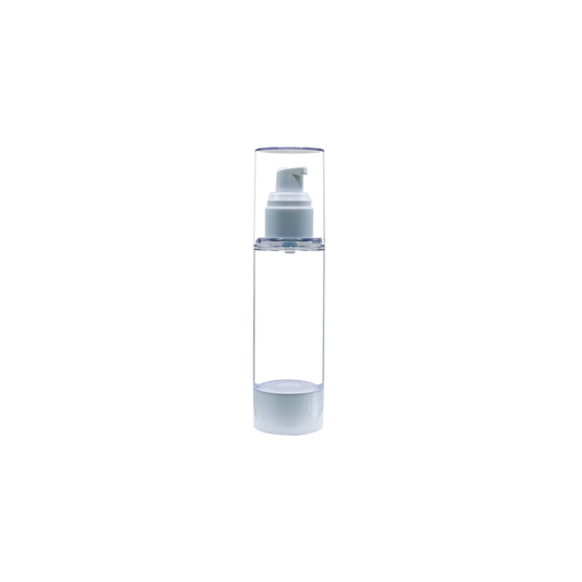 Plastic Airless Lotion Serum Pump 80ML Bottle