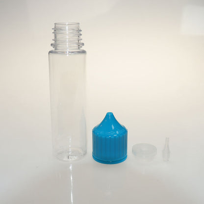 Fine High Volume 60Ml PCR empty soft Eliquid plastic bottle