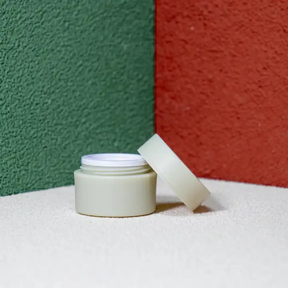 luxury cosmetic containers clear plastic cream jar