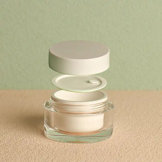 luxury cosmetic containers 5g 10g 15g 20g 30g 50g acrylic plastic cream jar