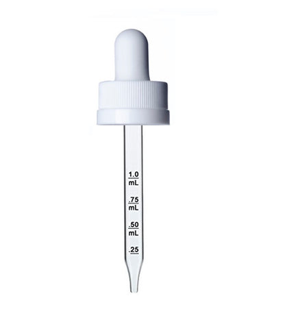 HDBGB-SD Child Proof Capable Graduated Dropper Caps