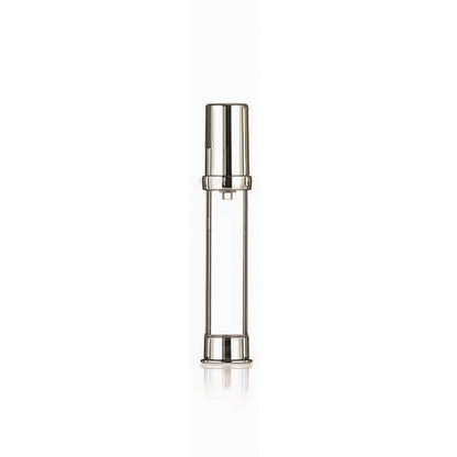 Mini Gold Silver Airless Lotion Pump 15ML Plastic Bottle