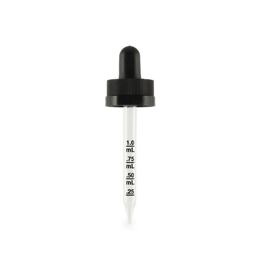 HDBGB-SD Child Proof Capable Graduated Dropper Caps