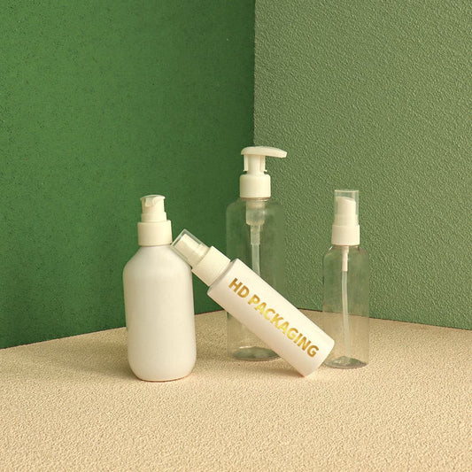 alcohol 30ml 50ml 100ml plastic pet mist frosted white color spray plastic 100ml cosmetic bottle