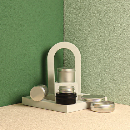 diy scented soy wax candles making kit supplies in tins with lids 8oz cans for candles containers